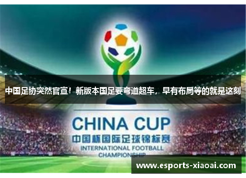 中国足协突然官宣！新版本国足要弯道超车，早有布局等的就是这刻